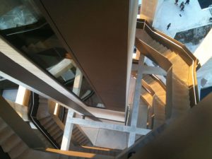 Garde-corps et rampe d'access avec main-courante