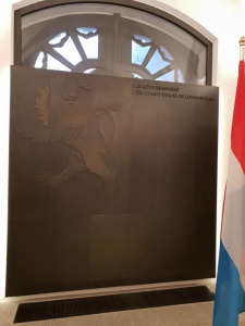 Ministère d'Etat - Hôtel St. Maximin - Lion découpé au laser