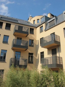 Cour intérieure façade fensterschlass