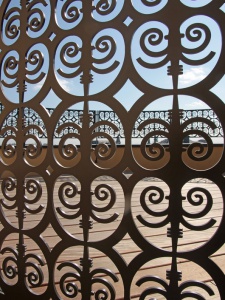 Terrasse fensterschlass