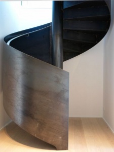 Escalier hélicoidale en acier