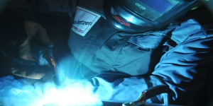 Soudure avec logo