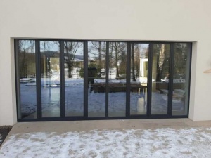 Client privé : baie vitrée coulissante