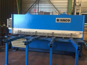 Cisaille guillotine hydraulique HACO TS 3012