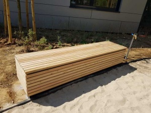 Banc "Abris Poubelle"