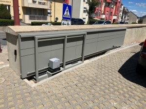 Portail avec motorisation Faac