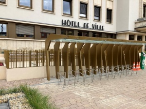 Parvis de l'hôtel de ville de Schifflange - aménagement