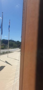 Adm communale de Kehlen - Façade en corten