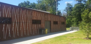 Adm communale de Kehlen - Façade en corten