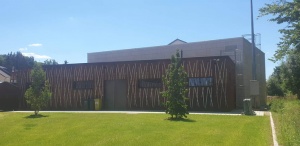 Adm communale de Kehlen - Façade en corten