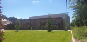 Adm communale de Kehlen - Façade en corten