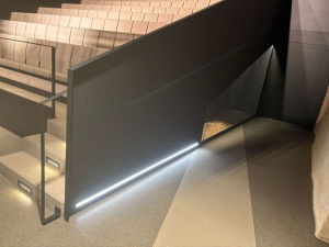 Habillage Tôle acier - éclairage LED
