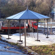 Restauration du Kiosque - Commune de Habscht