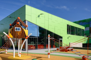 Ecole, crèche et médiathèque